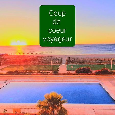 1Ere Ligne Mer Piscine Parking Gratuit 르발카레스 외부 사진